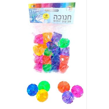 סביבון יהלום צבעוני 4 סמ 18 יח סביבון יהלום צבעוני 4 סמ 18 יח | חנות מקוונת ALONIT