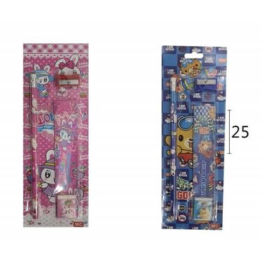 סט כלי כתיבה ורוד וכחול | חנות מקוונת ALONIT