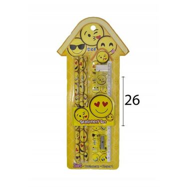 סט כלי כתיבה סמיילי | חנות מקוונת ALONIT