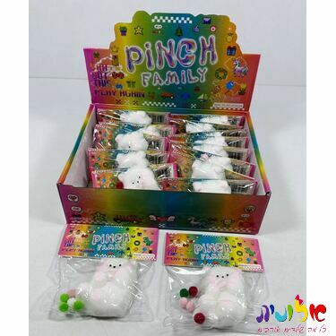 סקוויזי דביק חתול לבן | חנות מקוונת ALONIT