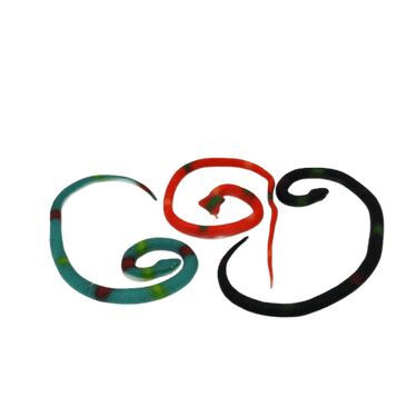 נחש קוברה מגומי בצבעים 65 ס"מ | חנות מקוונת ALONIT