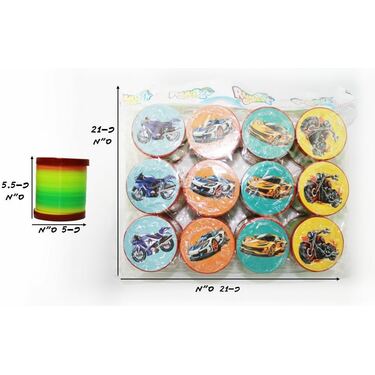 קפיץ יויו כלי תחבורה בשקית 12 יחידות קפיץ יויו כלי תחבורה בשקית 12 יחידות | חנות מקוונת ALONIT