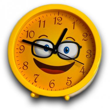 שעון מעורר מחייך צהוב | חנות מקוונת ALONIT