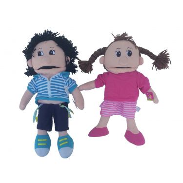 בובות כפפה ילד / ילדה 48 סמ | חנות מקוונת ALONIT